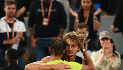 French Open: Zverev gegen Nadal am Montag