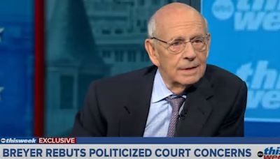Stephen Breyer Says Politics Don't Influence Supreme Court Decisions