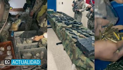 Increíble lo que encuentran las Fuerzas Armadas en la cárcel Regional de Guayaquil