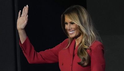 Melania Trump arrives at RNC for first time