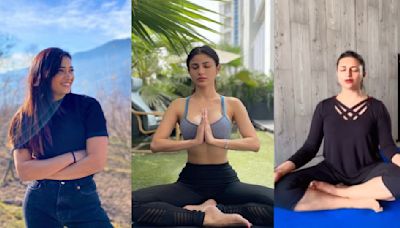 International Yoga Day 2024: Mouni Roy-Shweta Tiwari; 7 TV actors who advocate yoga and swear by it