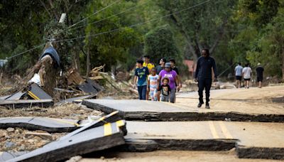 Helene latest: Communities ‘wiped off map’ as 600 remain unaccounted for and officials beg for resources