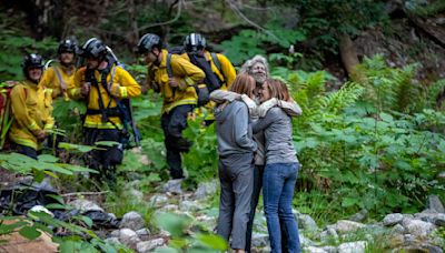 Hiker found safe after 10 days in Northern California mountains