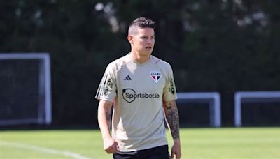 El contundente mensaje de James Rodríguez para el nuevo DT del Sao Paulo