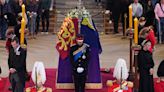 William and Harry lead Queen’s eight grandchildren in emotional coffin vigil