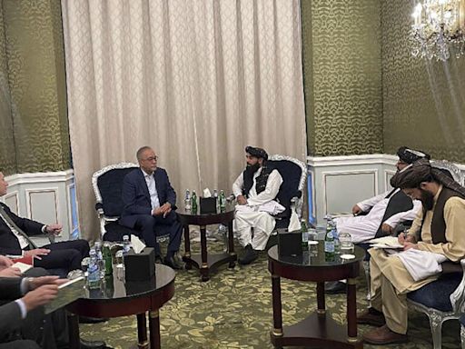 Taliban sends its first delegation to a UN-led meeting in Qatar on Afghanistan