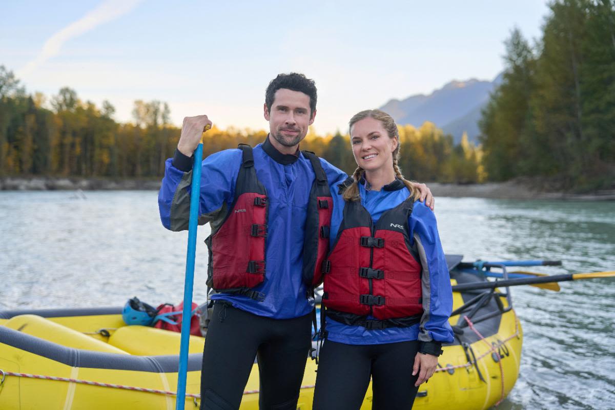 Stream It Or Skip It: 'A Whitewater Romance' on the Hallmark Channel, a fish-out-of-rapids romance about colleagues who fall in love on a rafting trip