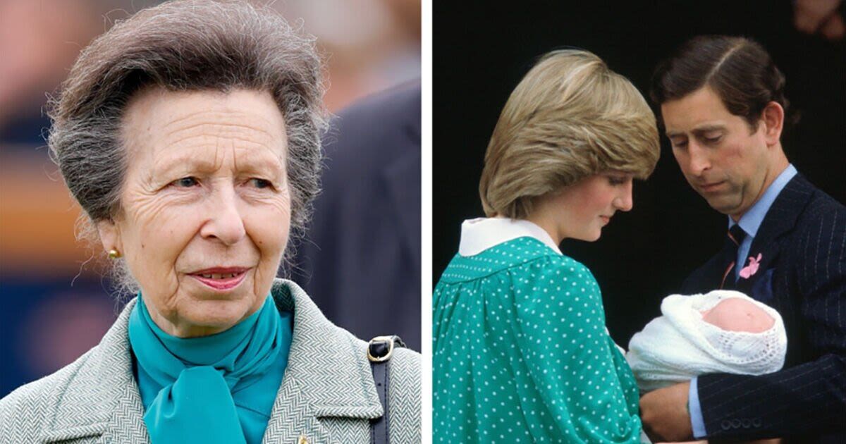 Princess Anne's brutal six-word reaction to Prince William's birth