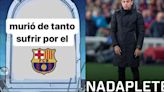 Barcelona es víctima de los memes tras caer por goleada y dejarle el título liguero al Real Madrid