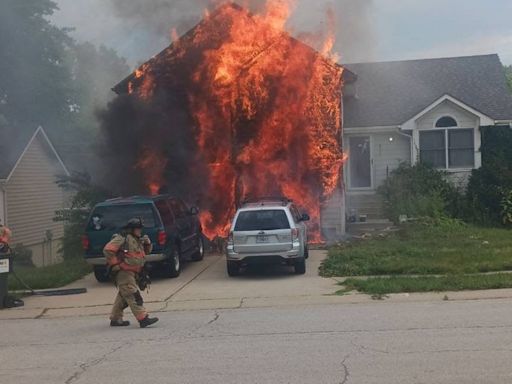 Independence woman injured in house fire when flames spread from BBQ grill