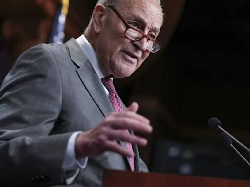 Puro ‘chiavo’ en los demócratas: Chuck Schumer, de 73 años, ‘alza la mano’ para reemplazar a Biden