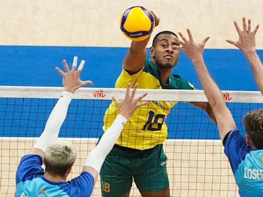 Darlan brilha e seleção brasileira masculina se vinga da Argentina na Liga das Nações de Vôlei