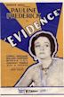 Evidence (1929 film)