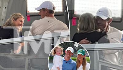 Rory McIlroy appears cozy with reporter Amanda Balionis amid dating rumors after Erica Stoll split