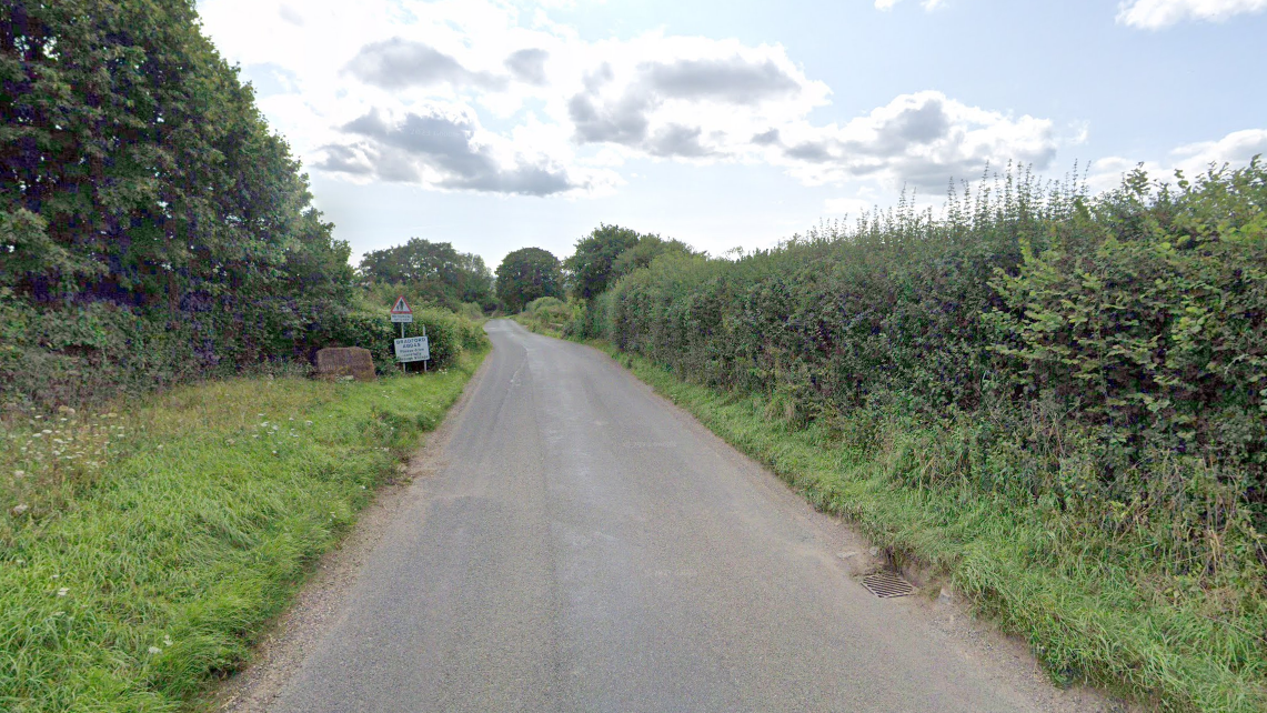 Man in his 80s dies after car and tractor crash