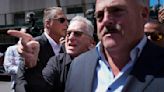 'You are gangsters': Robert De Niro clashes with pro-Trump protesters