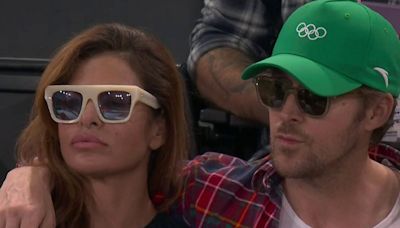 Ryan Gosling and Eva Mendes Watch Dressage, Gymnastics During Rare Public Outing Together at Paris Olympics