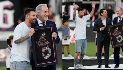 Inter Miami Celebrate Lionel Messi's 45 Career Trophies, Argentina Hero Receives Fitting Tribute: WATCH