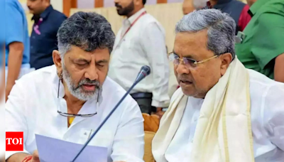 Congress brass caught in Sidda-DKS shadow fight for Karnataka CM chair | India News - Times of India