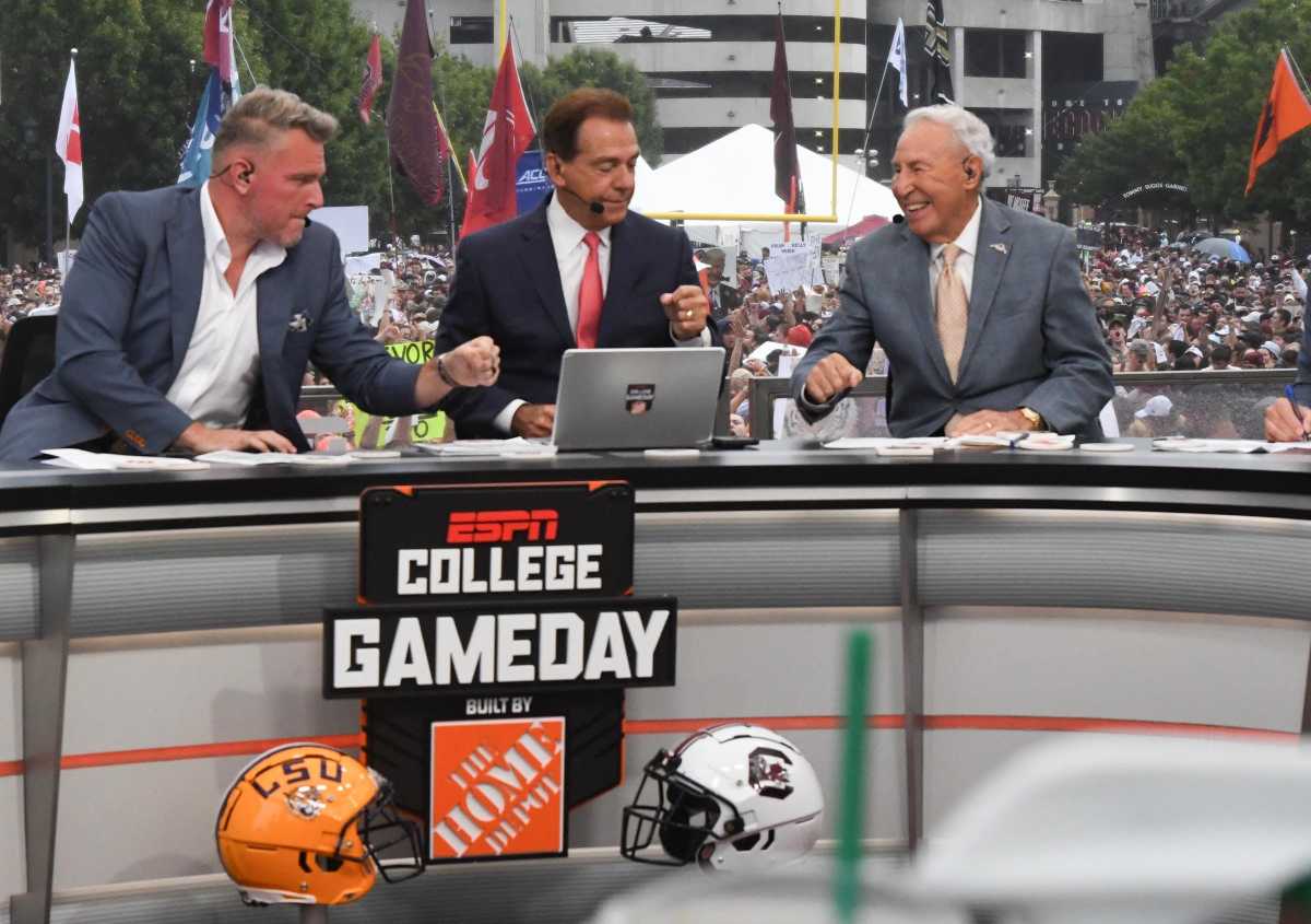 Nick Saban Praised for Showing Clear Bias During 'College GameDay'