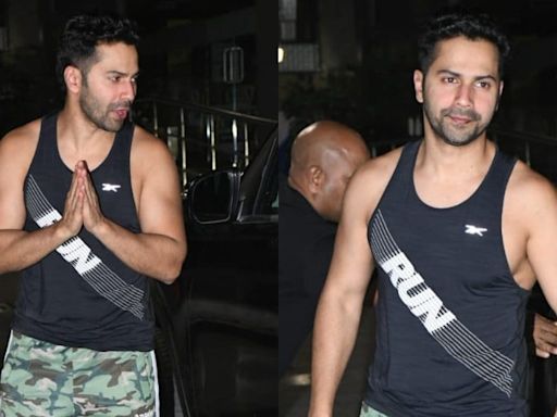 Varun Dhawan Is All Smiles As He Visits Wife Natasha and Newborn Daughter In Hospital | Watch - News18