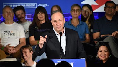 Doug Emhoff warns Tucson crowd about threat Donald Trump poses to reproductive rights