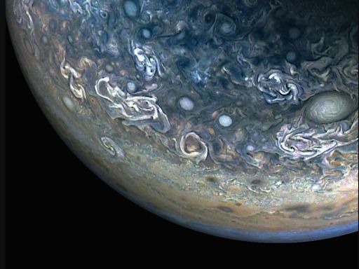 NASA: Juno y la sorprendente vista de las tormentas en Júpiter