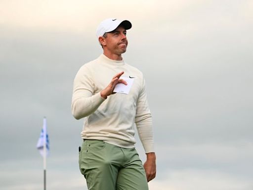 Irish Open Day Four: Rory McIlroy takes lead going into final round at Royal County Down