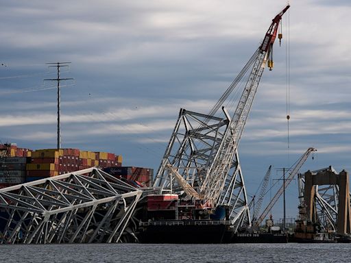 Baltimore Key Bridge collapse: Explosives will be used to free ship from section of fallen steel wreckage