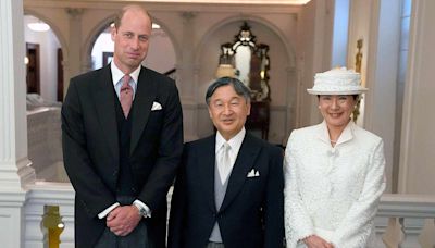 Prince William Takes on Major Role in State Visit as He Welcomes Emperor of Japan
