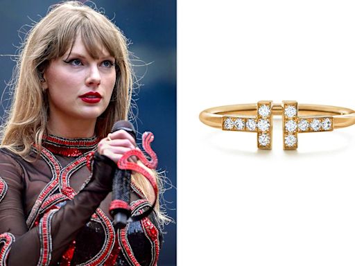 Taylor Swift Accessorized Her Eras Tour Looks with a $2,675 Double 'T' Diamond Ring: See Her New Bling