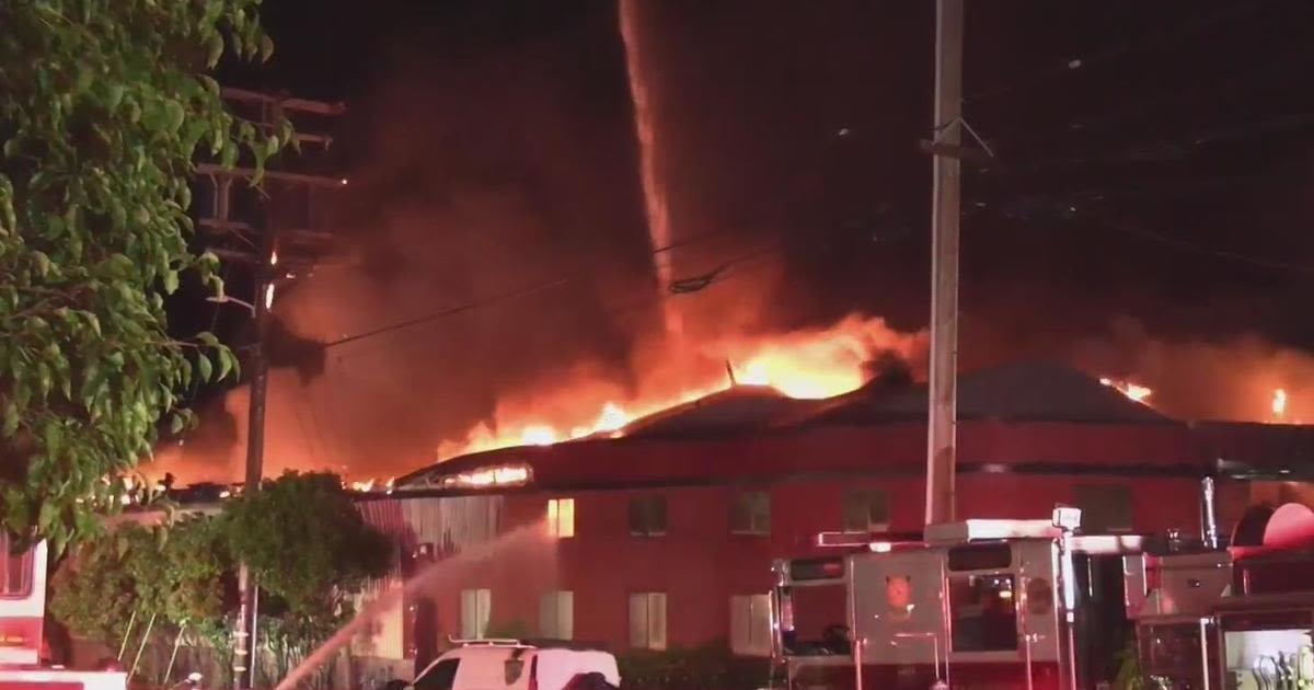 3-alarm fire sweeps through commercial buildings in Berkeley