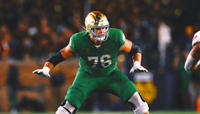 Chargers OT Joe Alt wants to be 'dominant' with strike, loves Jim Harbaugh