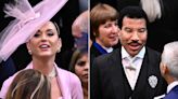 Katy Perry and Lionel Richie attend King Charles III's coronation ahead of royal concert