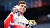 Tom Daley shows off cardboard beds in Paris Olympic village