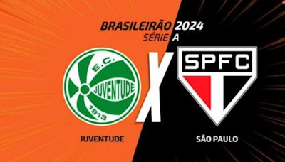 Juventude x São Paulo: onde assistir, escalações e arbitragem