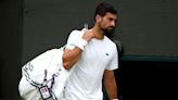 Novak Djokovic arrives at Wimbledon as rehabilitation continues