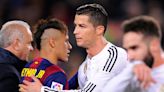 Neymar Jr. y Cristiano Ronaldo compartieron durante pelea entre Tyson Fury y Oleksandr Usyk - El Diario NY