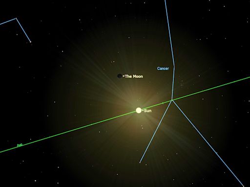 New moon of August 2024: Venus in conjunction