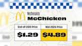 Fact Check: Viral Facebook Post Claims McDonald's McChicken Sandwiches Cost $4.89 in June 2024. Here's the Truth