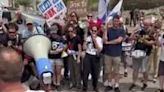 Israel: Protesters Gather Outside Gantz Home Demanding His Resignation 7