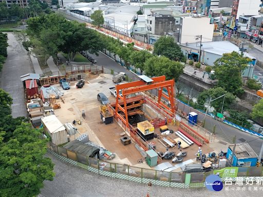 維持排水灌溉及交通順暢功能 桃園首採管冪工程穿越百年大圳