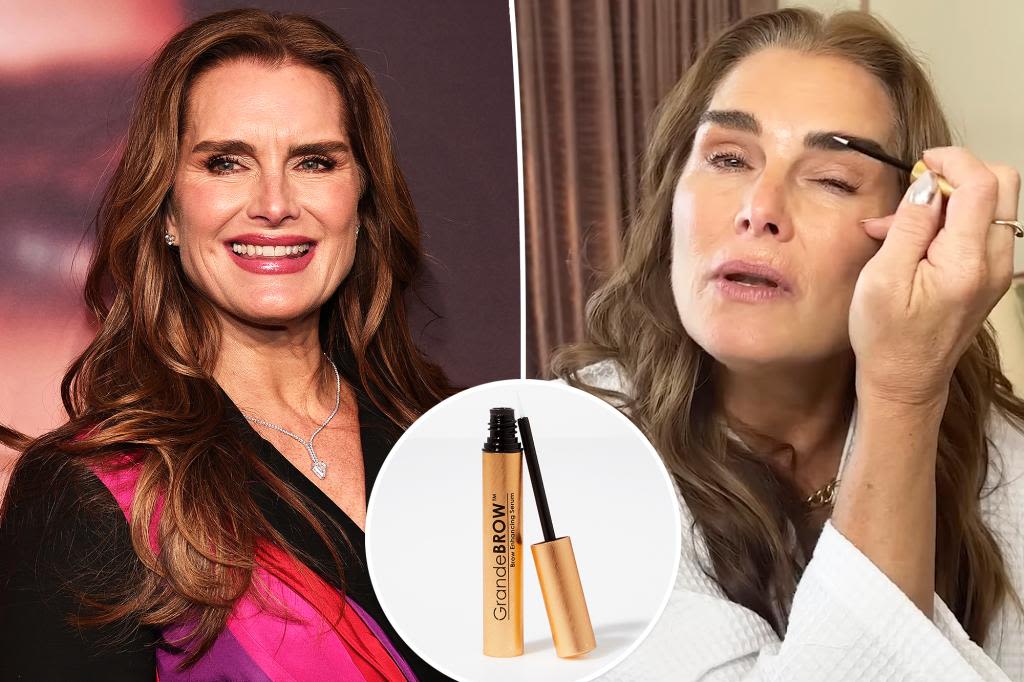 Brooke Shields uses this serum on her iconic eyebrows: ‘Helps them grow’