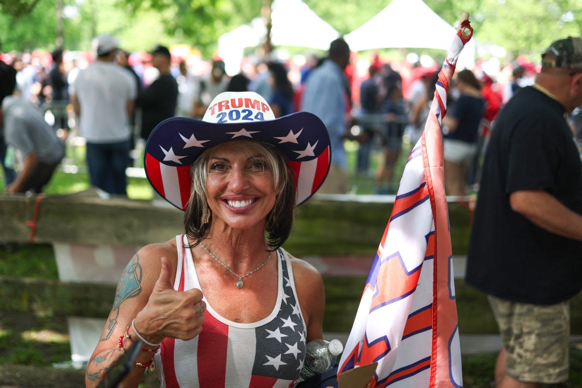 Trump fans gather in South Bronx for ex-president’s first New York rally in eight years: Live updates