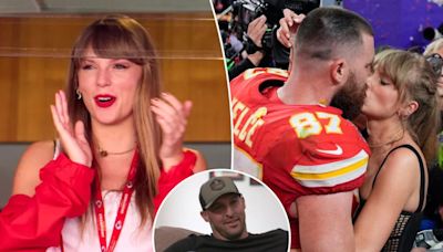 Travis Kelce was ‘blushing’ when Taylor Swift attended first Chiefs game: teammate