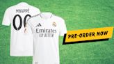 Kylian Mbappé Real Madrid jerseys are already available for pre-order after PSG exit