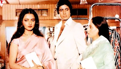 Rekha on Silsila with Amitabh and Jaya Bachchan: 'No wonder the world believed triangle was for real'