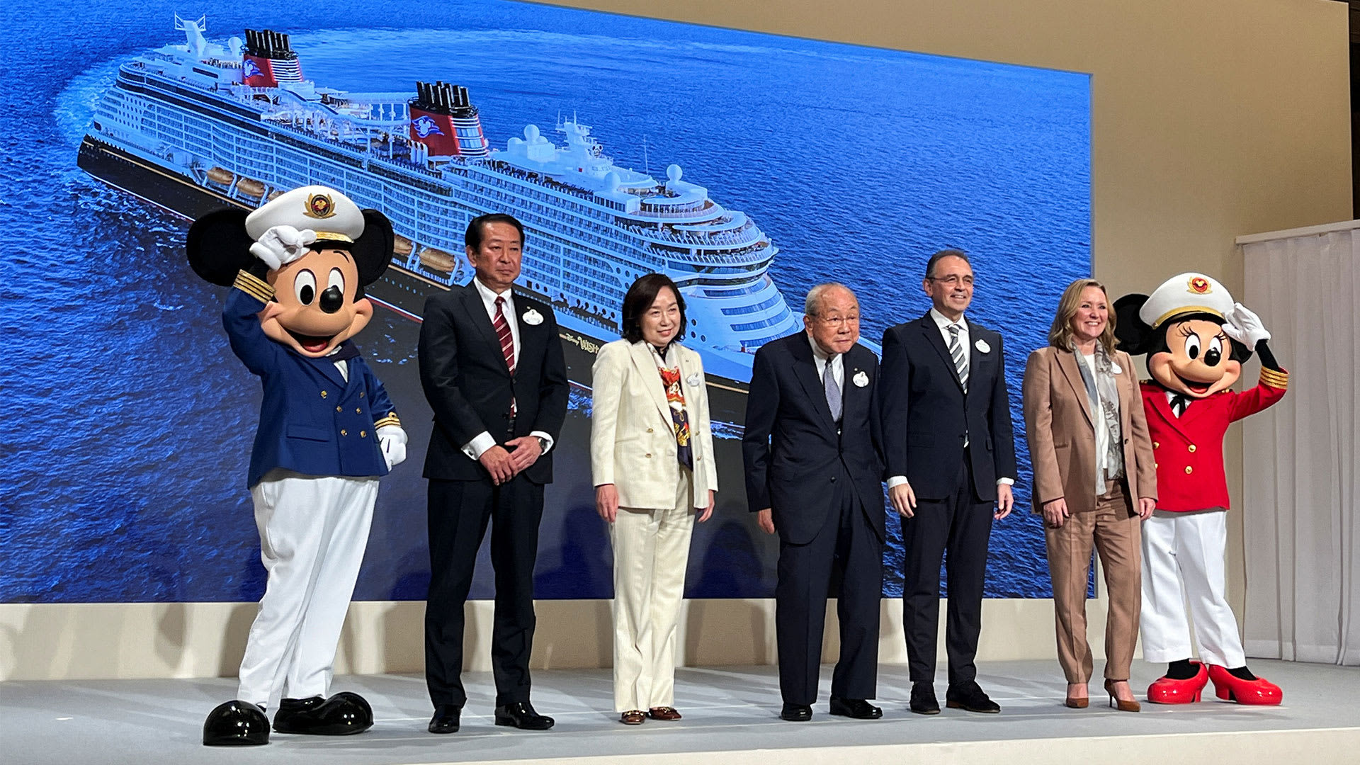 Disney will launch a new cruise ship that sets sail from Tokyo