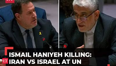 Iran vs Israel at United Nations: Iravani, Miller clash at UN over Hamas leader Haniyeh's killing in Tehran