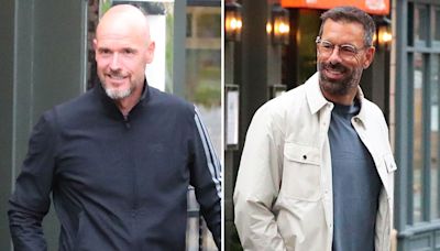 Ten Hag takes new Dutch Man Utd coaches Van Nistelrooy and Hake out for dinner